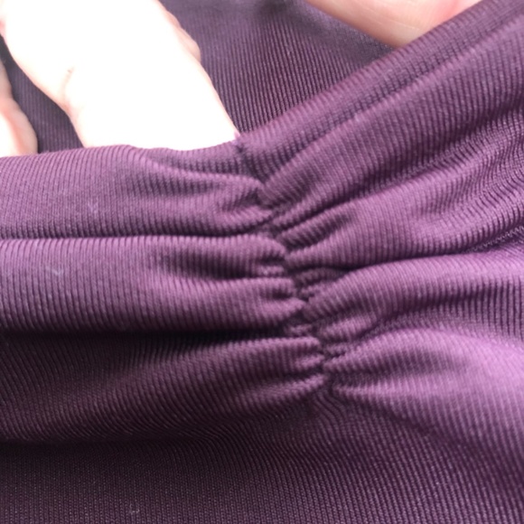 Babaton long sleeve bodysuit, purple colour size small, new or like new - Picture 3 of 4